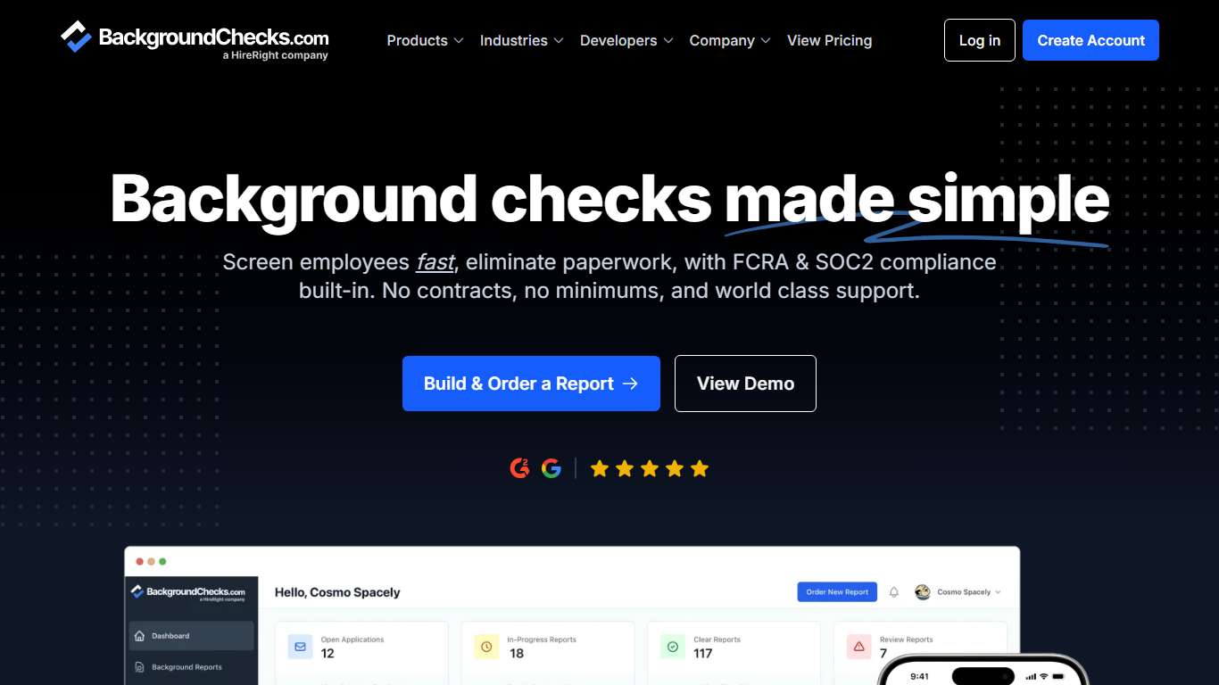 Employment Background Checks Made Easy | BackgroundChecks.com