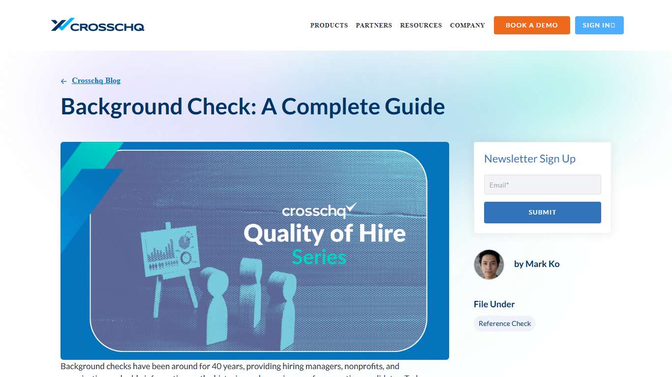 Background Check: A Complete Guide